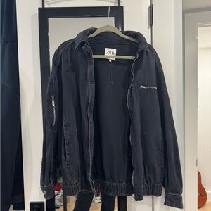 Zara Black denim Jacket